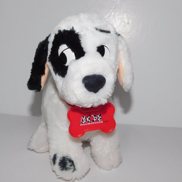 VTG 1996 Disney Mattel 101 Dalmatians 9" Plush Stuffed Puppy Dog Patch w Collar - Picture 6 of 6